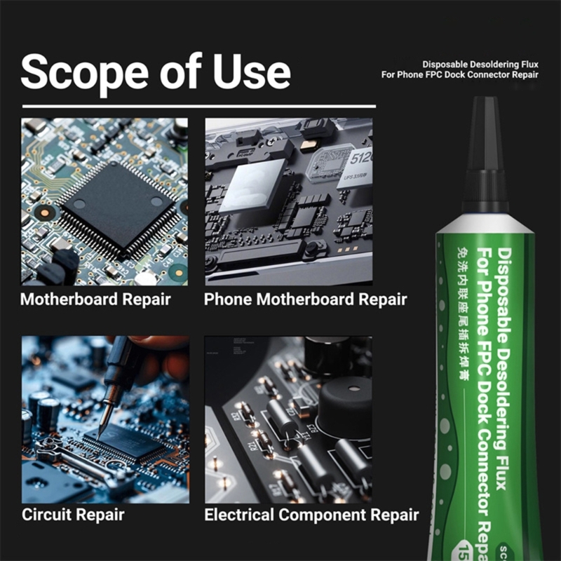 Electronics Repair Youtube - High Adhesion Needle Tube Welding Pastes