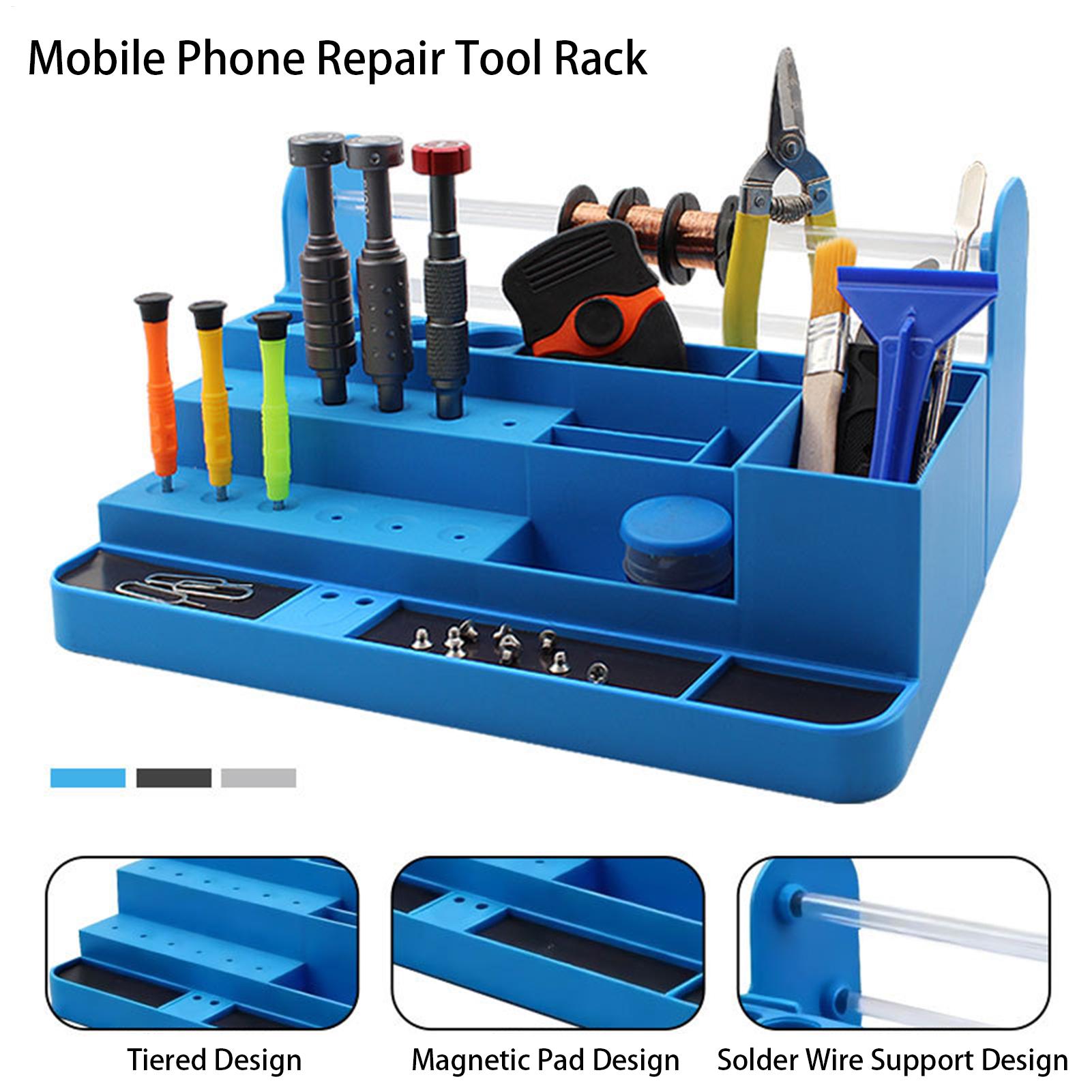 Heavy-Duty Desktop Storage Ele - Electronics Repair Shop ulasan dan harga