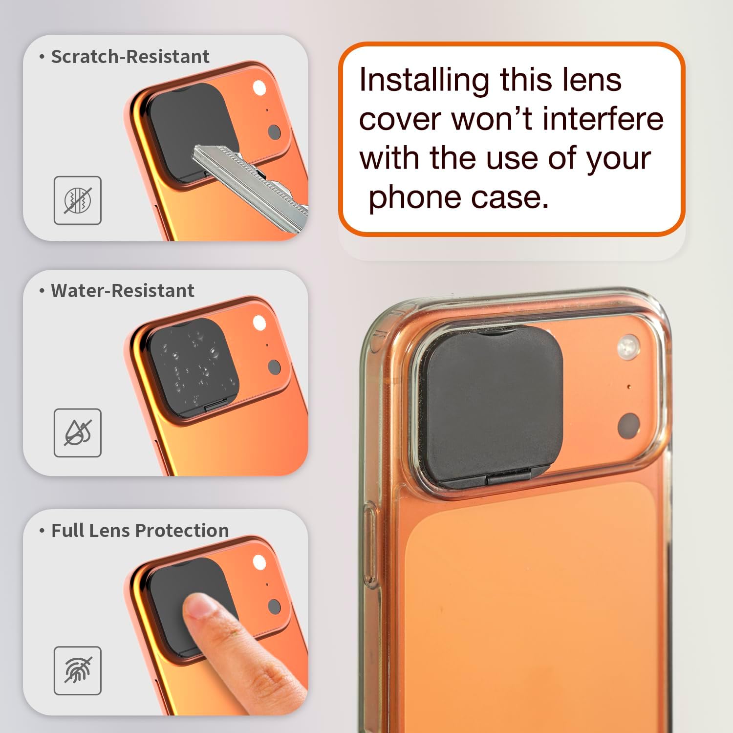 Phone Camera Lens Cover Privac - Back Cover Adhesive ulasan dan harga