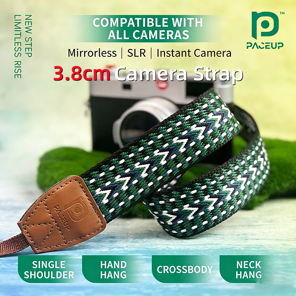 3.8cm Vintage Woven Camera Sho - Sony Camera A6400 ulasan dan harga