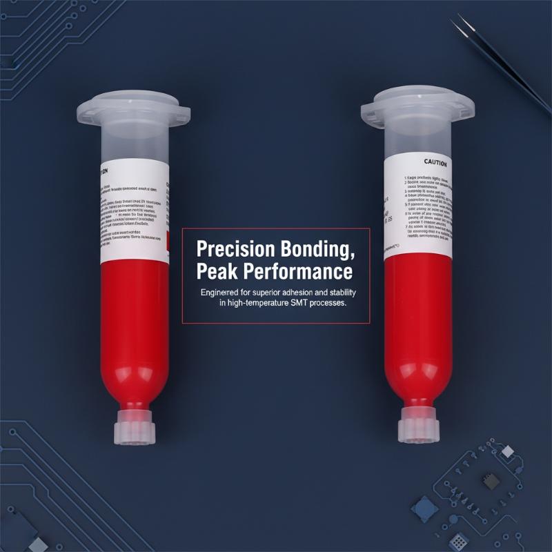 SMT Stencil Patch Adhesive Red - Electronics Repair Shop ulasan dan harga