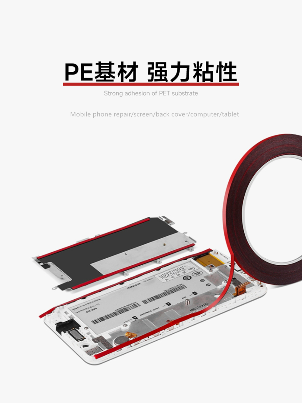 AMAOE 10m Double Sided Adhesiv - Back Cover Adhesive ulasan dan harga