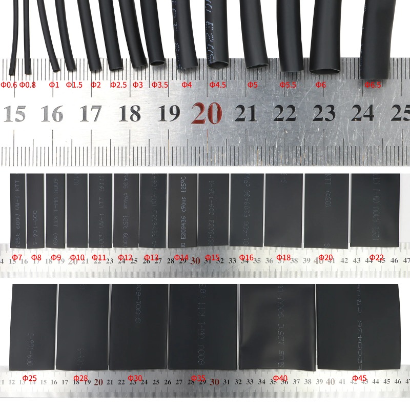 Black 2:1 Heat Shrink Tube Dia - Electronics Repair Youtube ulasan dan harga
