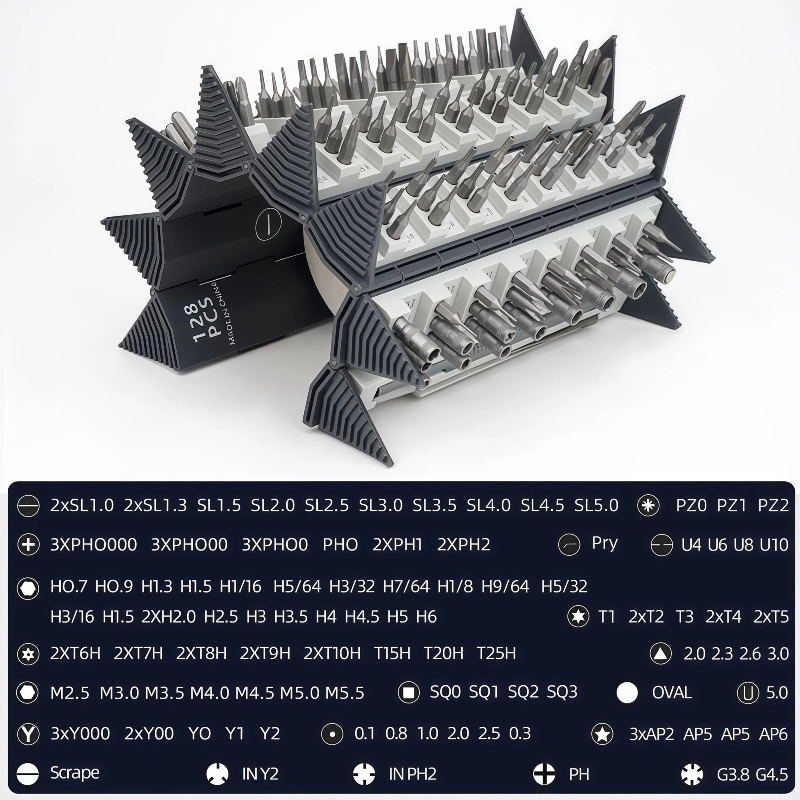 128-in-1 Multi-Functional Scre - Electronics Repair Youtube ulasan dan harga
