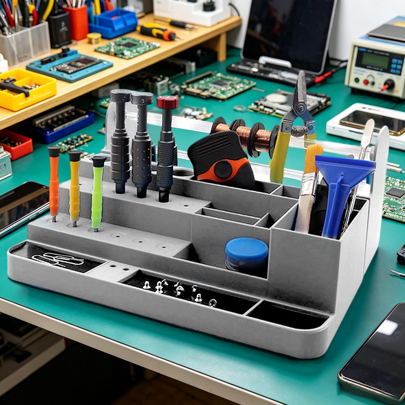Screwdriver Holder Heavy-Duty  - Electronics Repair Shop ulasan dan harga