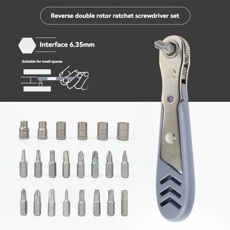 24 In 1 Ratchet Screwdriver Ki - Electronics Repair Shop ulasan dan harga