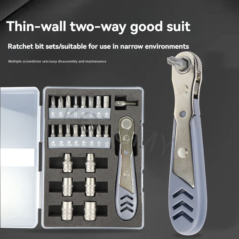 24 In 1 Ratchet Screwdriver Ki - Electronics Repair Shop ulasan dan harga