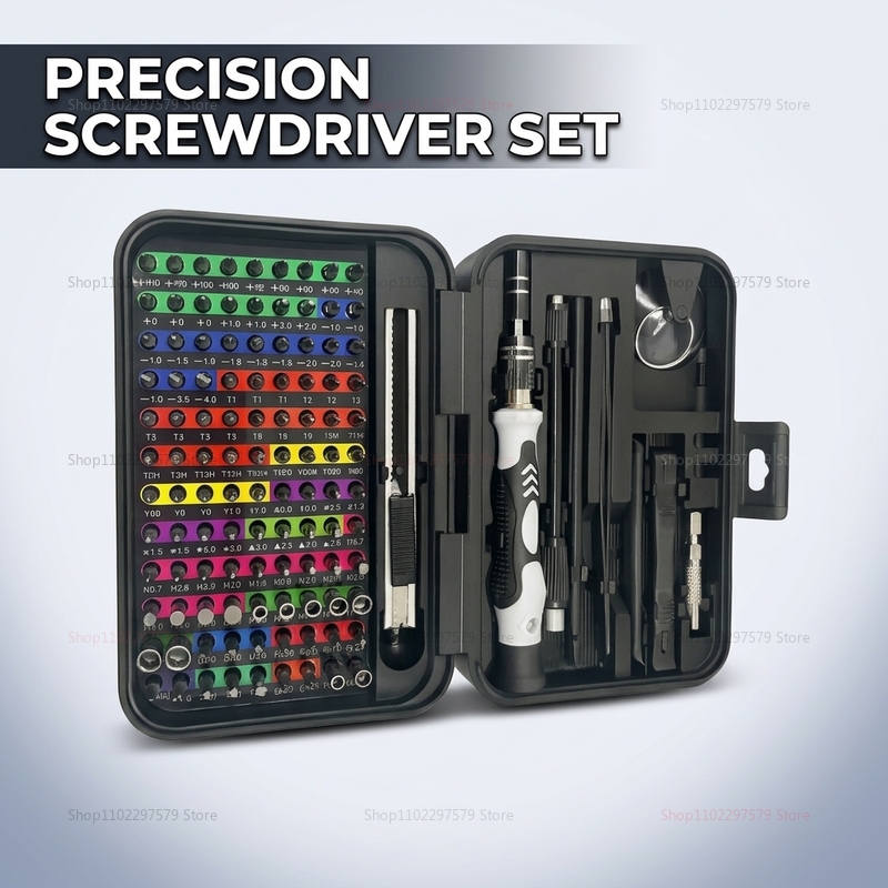 132 in 1 Precision Screwdriver - Electronics Repair Shop ulasan dan harga