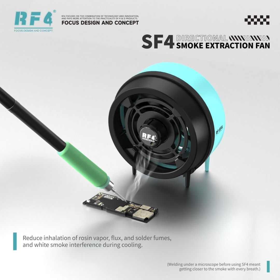 RF4 Fume Extraction Fan – A fu - Elektronik Repair ulasan dan harga