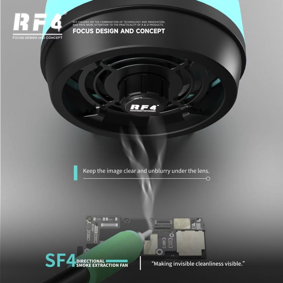 RF4 Fume Extraction Fan – A fu - Elektronik Repair ulasan dan harga