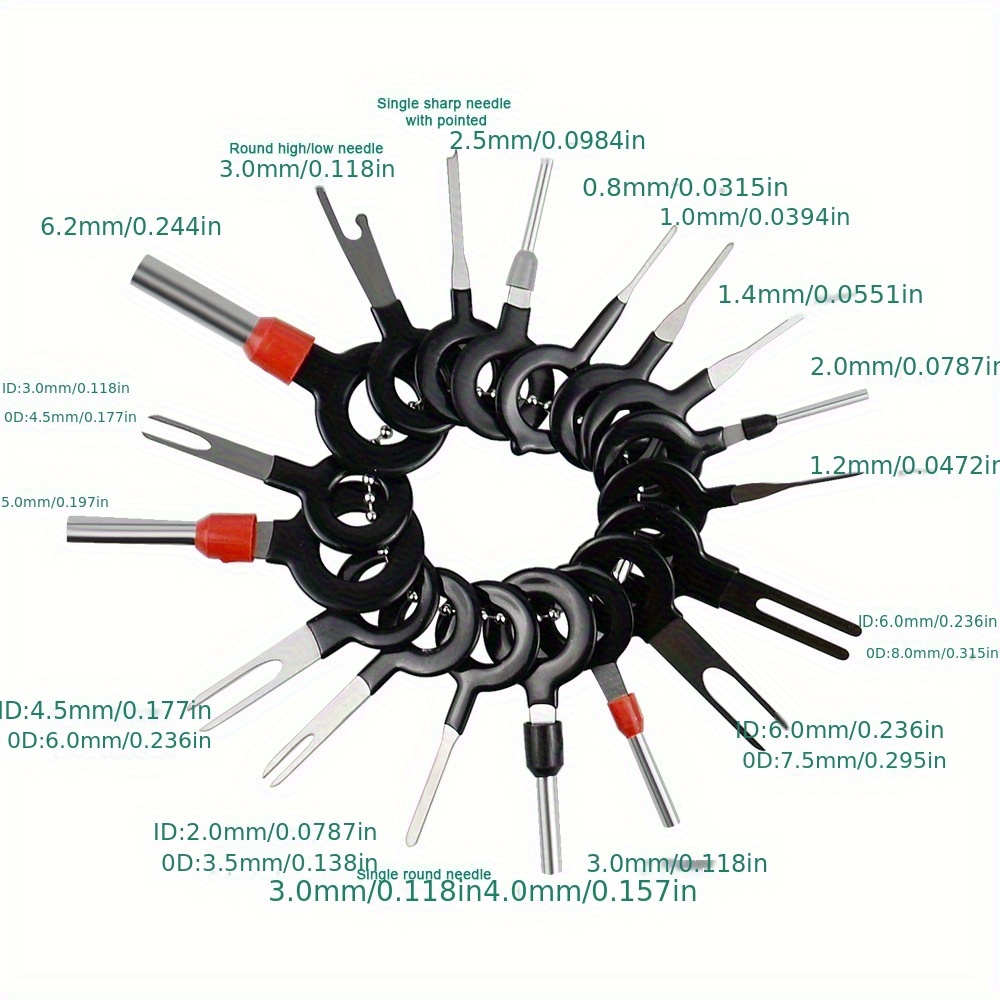 11/18pcs Car Terminal Removal  - Elektronik Repair ulasan dan harga